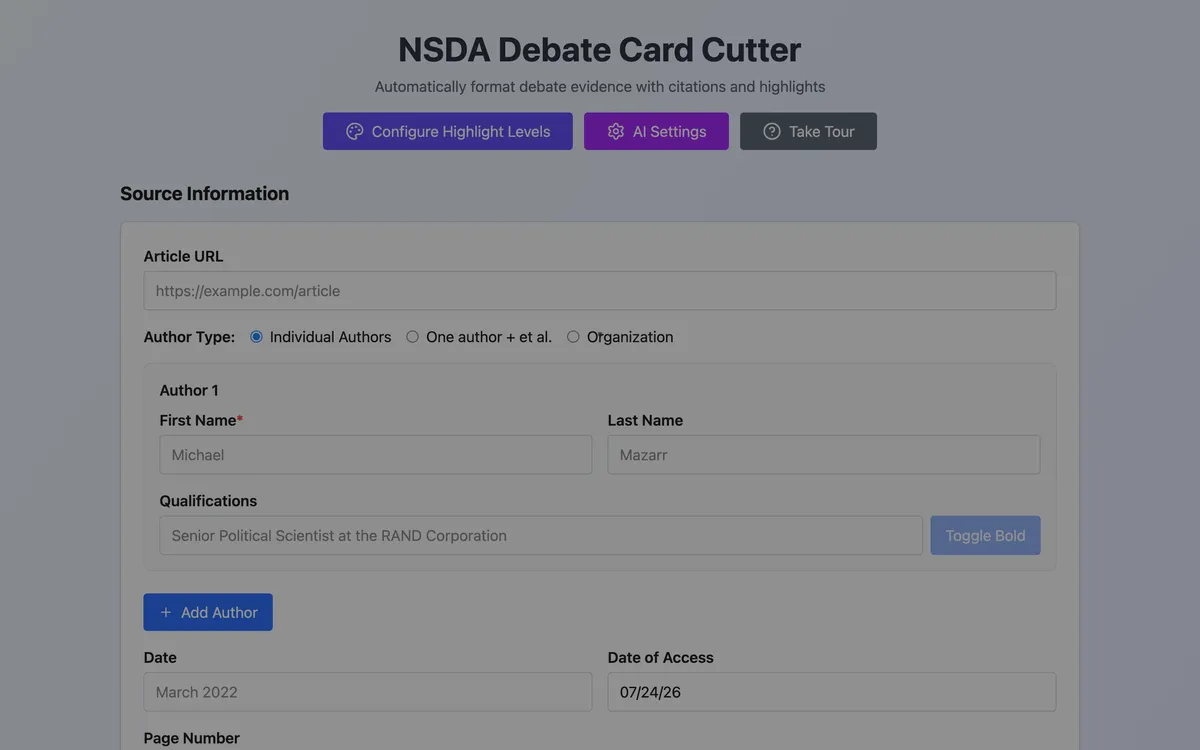 Card Cutter screenshot