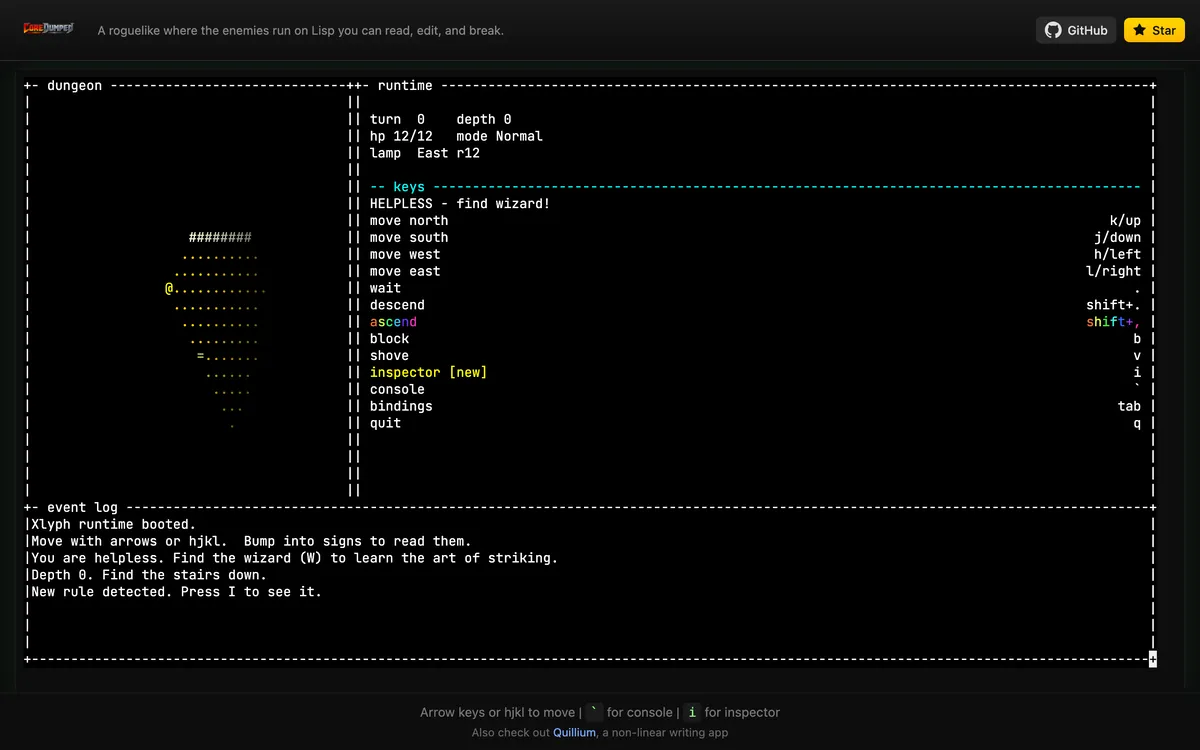 coredumped screenshot