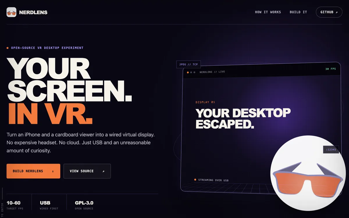 NerdLens screenshot